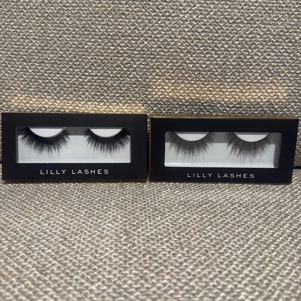 Lilly Lashes Boston Atlanta faux mink synthetic 2 pair